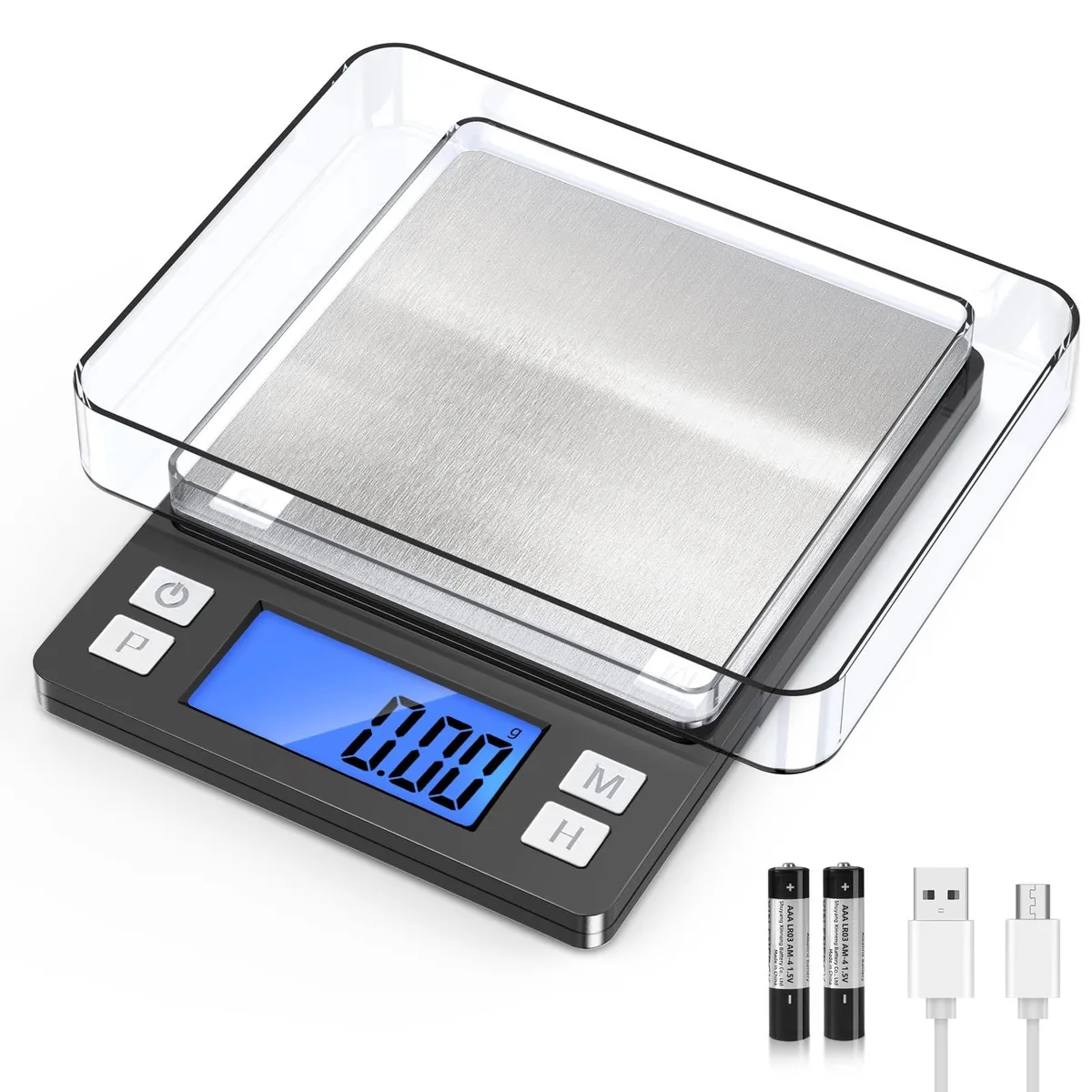 BOMATA BS2000-001B 1kg 0.01g measurement tool — product photo