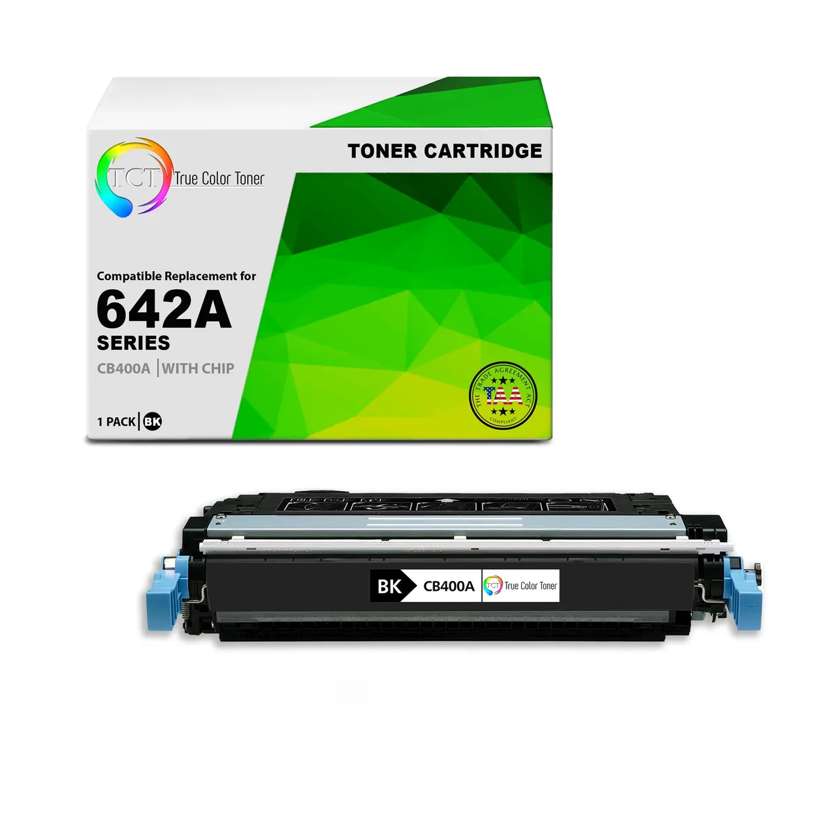 True Color Toner True Color Toner 642A Black TAA Toner Cartridge 7500 Pages — product photo