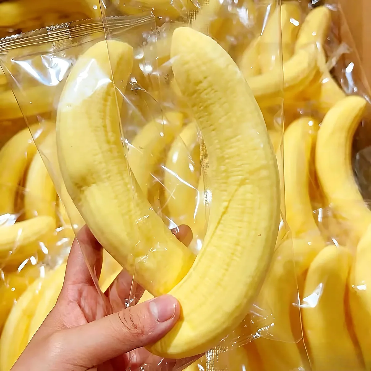  2 Pack Banana Squishy Yellow .3 lbs 1.5 in — product photo