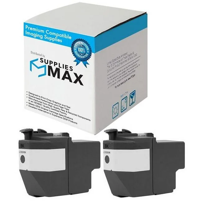 SuppliesMax SuppliesMax LC-30292PKS Black Inkjet 2-Pack 3000 Pages — product photo