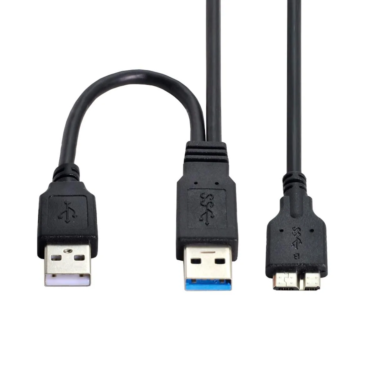 Vszerda Vszerda HX-U3-029-HX USB 3.0 Y-Cable 40cm — product photo