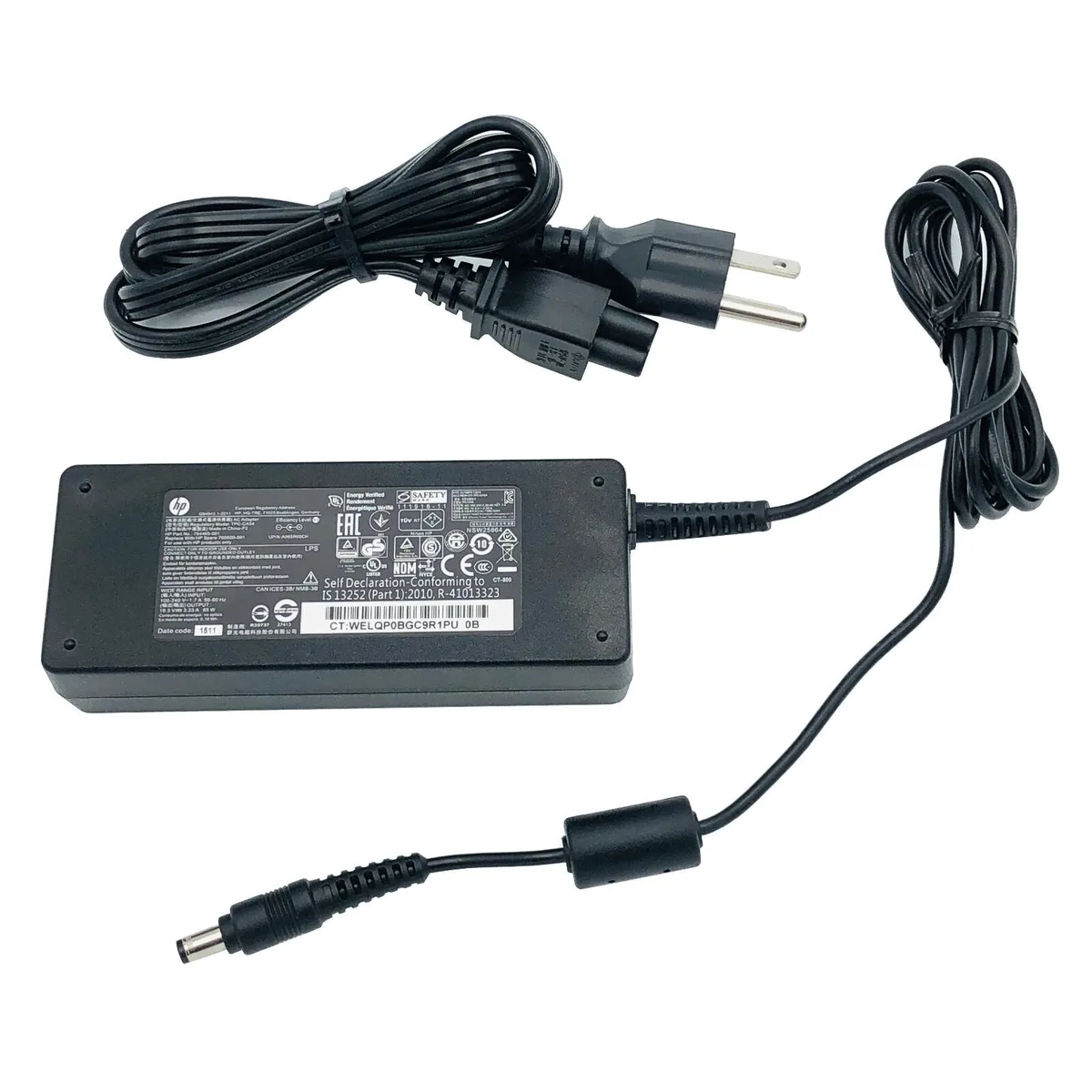 HP HP TPC-CA54 65W 19.5V 3.33A power adapter — product photo