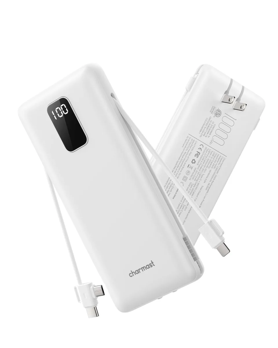 charmast CM15 10000mAh power bank — product photo