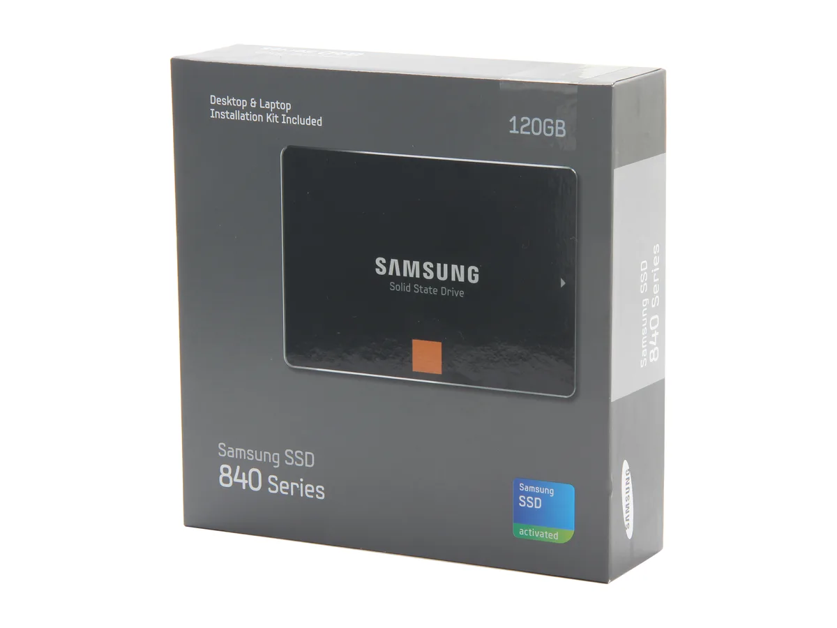 SAMSUNG SAMSUNG 840 Series MZ-7TD120KW 120GB 2.5" SATA internal SSD — product photo