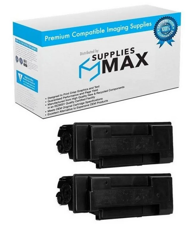SuppliesMax SuppliesMax TK-342 toner cartridge 2 pack 12000 pages — product photo