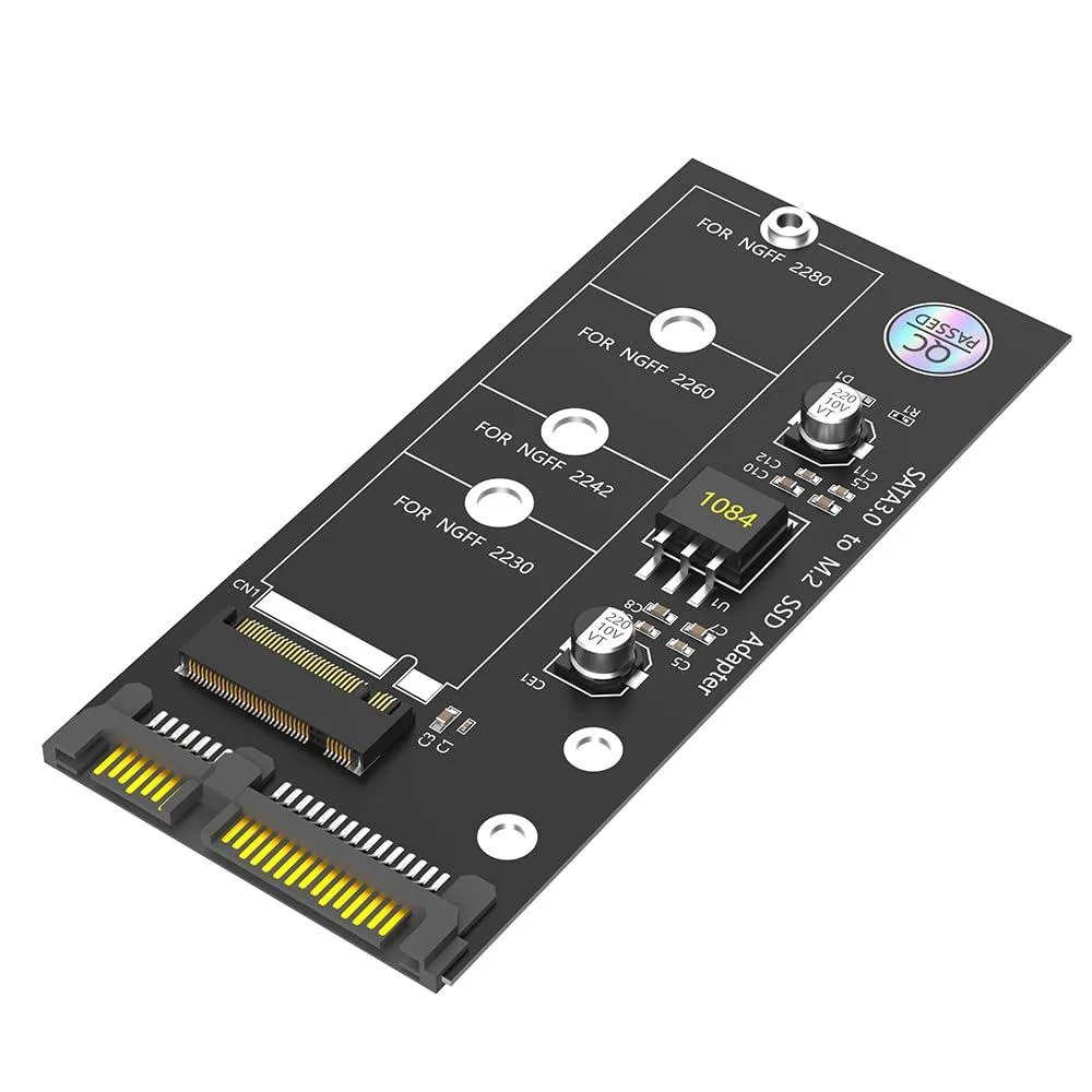 Fervit Fervit M.2 NGFF SATA to SATA Adapter 2280/2260/2242/2230 6Gbps — product photo