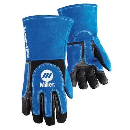 Miller Enterprises Miller Enterprises 263339 ArcArmor Welding Gloves 13In BlueBlack personal protective equipment — product photo