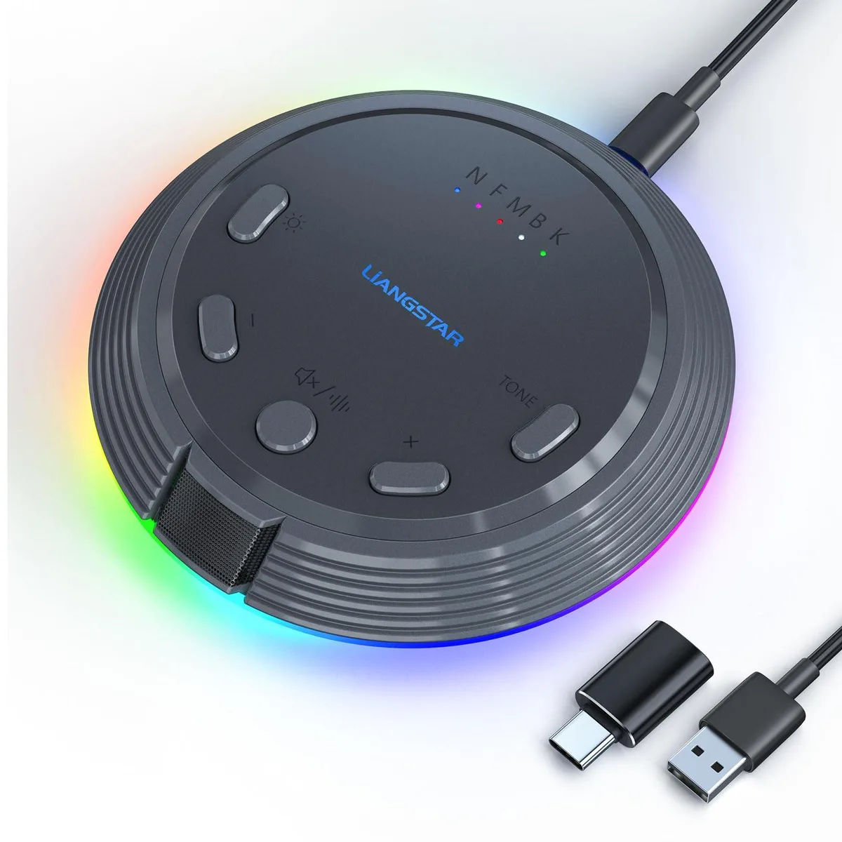  LIANGSTAR HK1-AI USB Microphone Dark Gray-AI — product photo