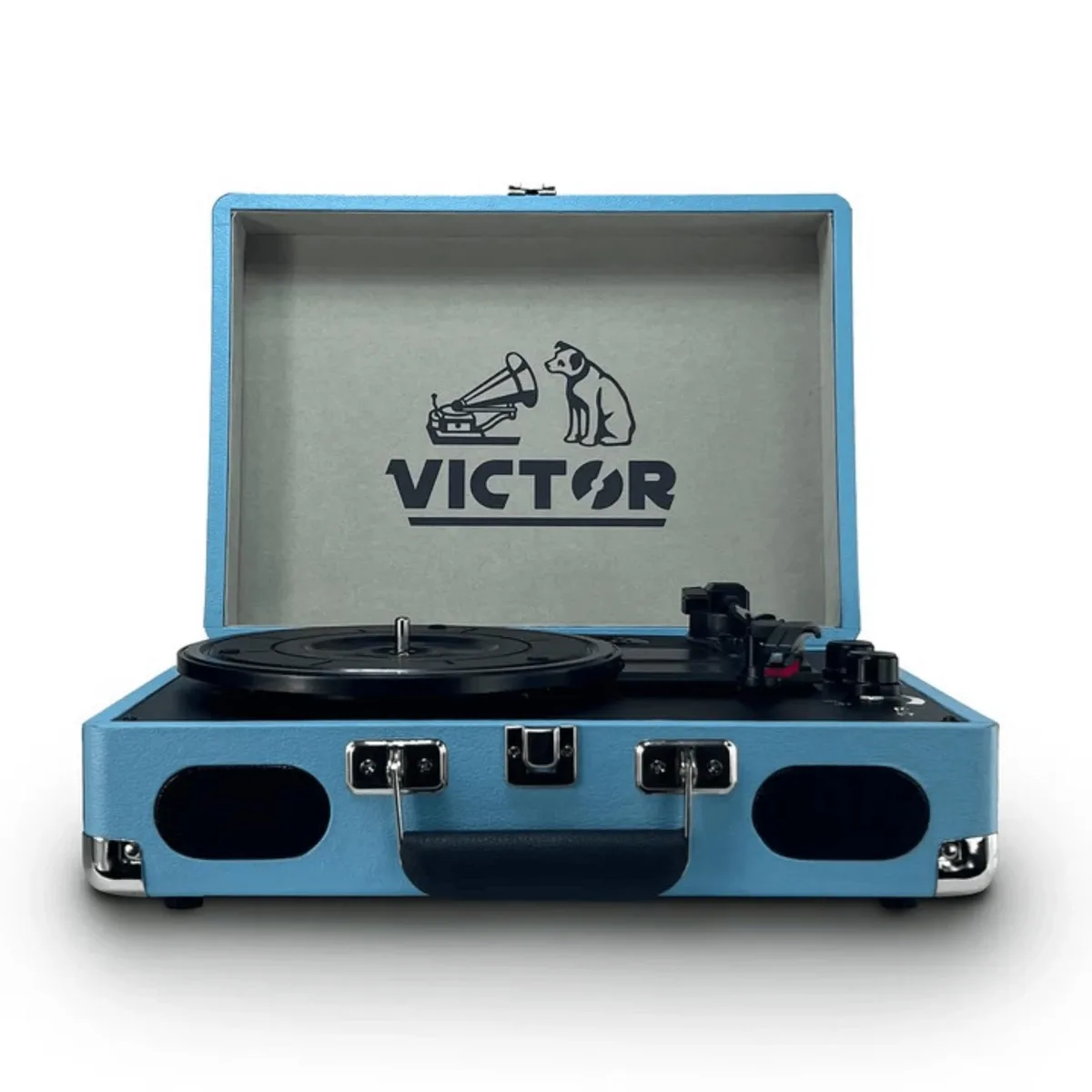 Victor Victor Metro Plus VSRP-850B-MT Portable Turntable Green — product photo