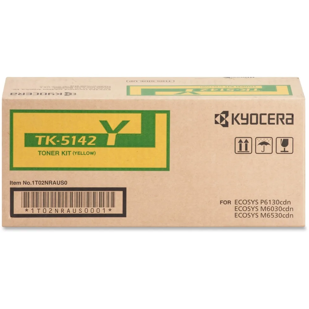 Kyocera Kyocera TK-5142Y Yellow Toner Cartridge 5000 Pages — product photo