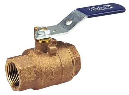 Nibco, Inc. Nibco, Inc. 58570 1-1/4" FNPT Bronze Ball Valve — product photo