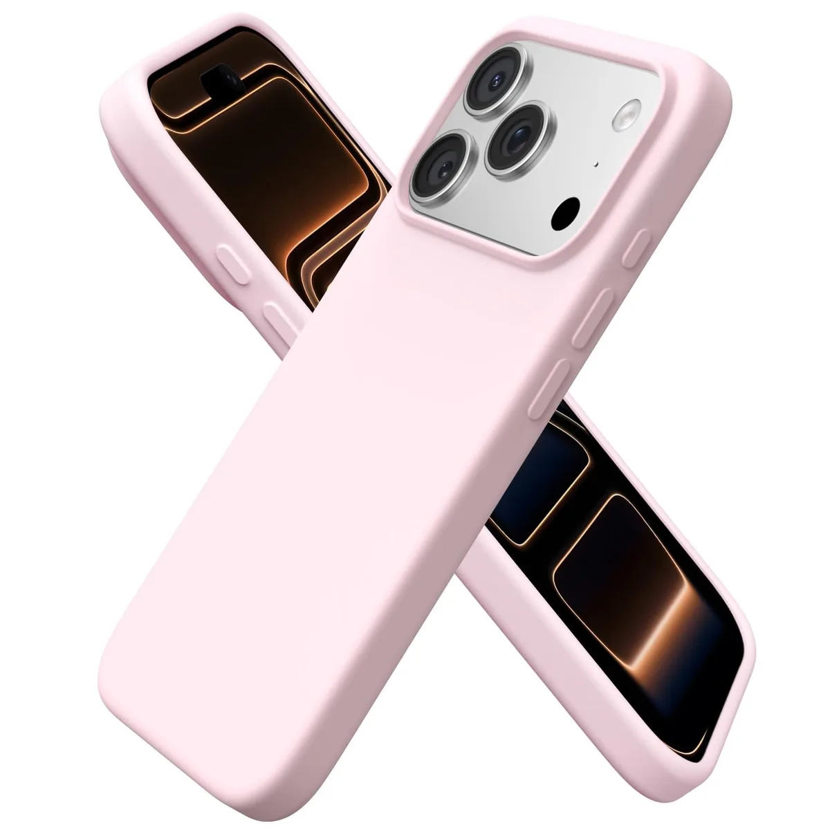 ORNARTO GJ-4B-IP17-63B-Sfen iPhone 17 Pro Case 6.3" Chalk Pink — product photo