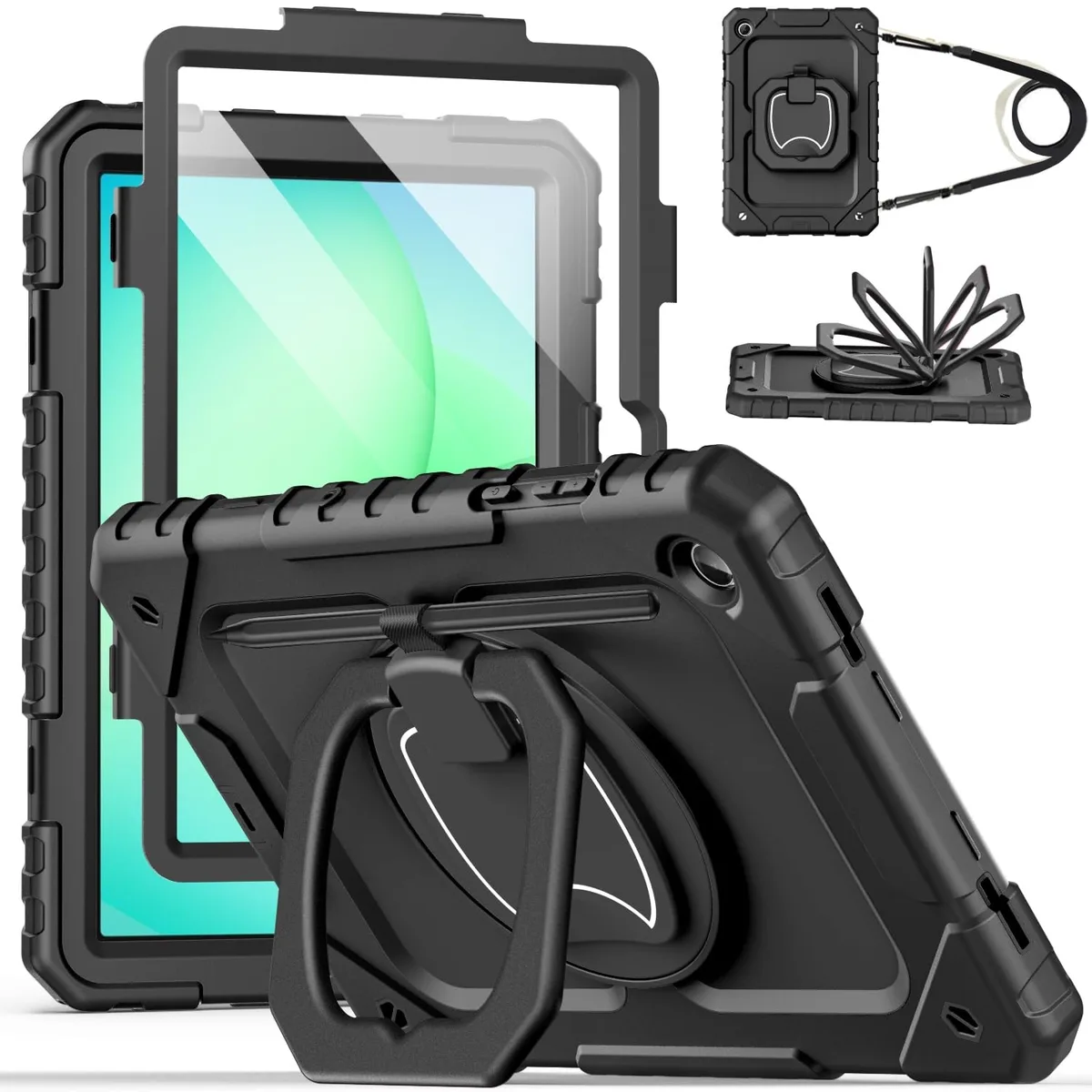 Cantis Case for Samsung Galaxy Tab A11 Plus 11'' 2026 SM-X230/X236/X238 Black — product photo
