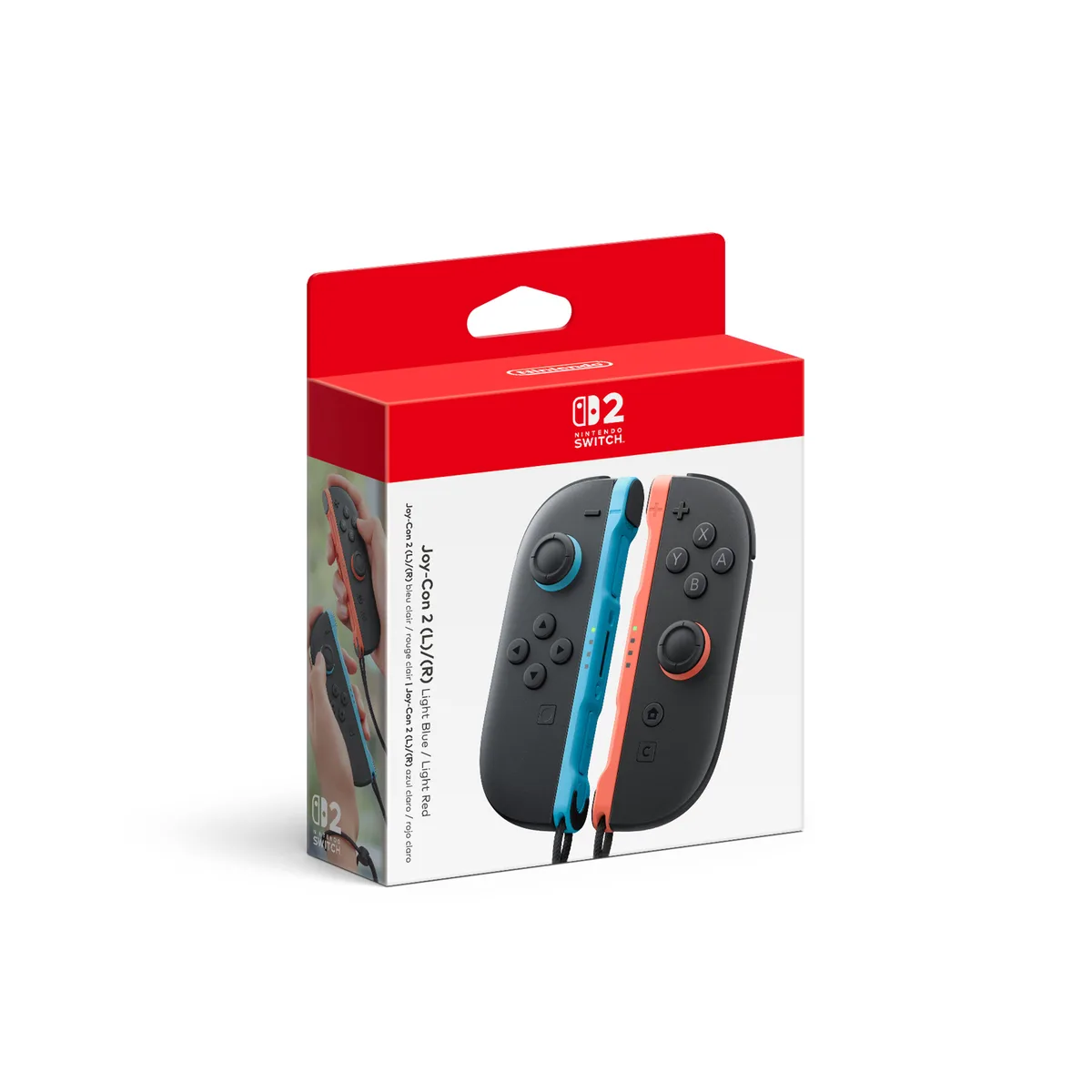 Nintendo Nintendo Joy-Con 2 (L)/(R) Light Blue/Light Red controller set 123677 — product photo