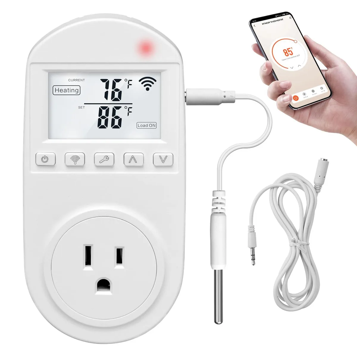  briidea BR-145 Smart Thermostat Wi-Fi 16A 110V — product photo