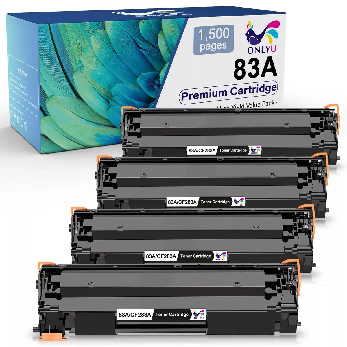 V4ink V4ink CF283A 83A Black Toner Cartridge 4PK M125 — product photo
