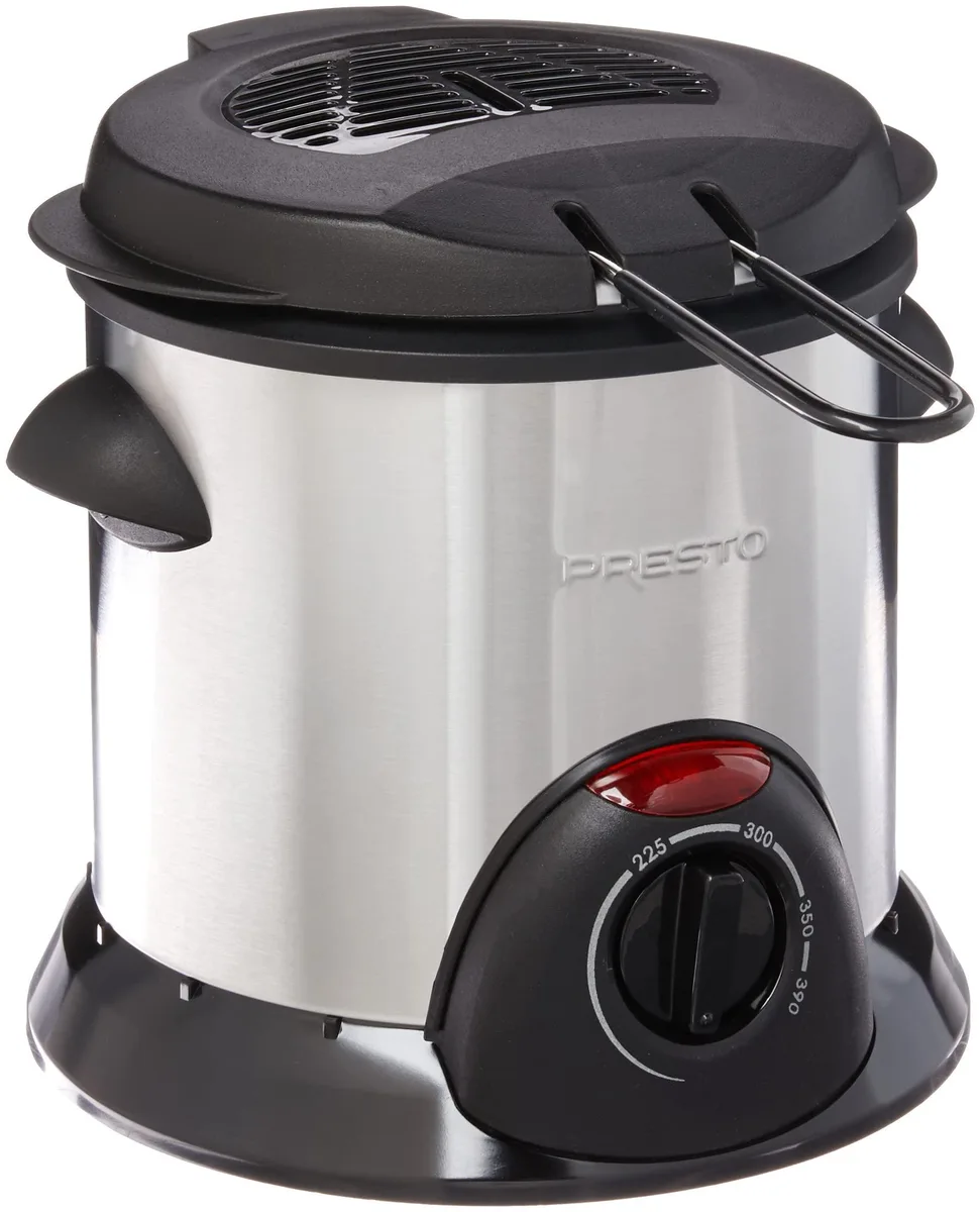 Presto 5470 Stainless Steel Electric Deep Fryer 1 L 1000 W — product photo