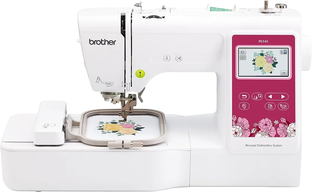 Brother Brother PE545 sewing machine 4x4 embroidery 125 designs — product photo