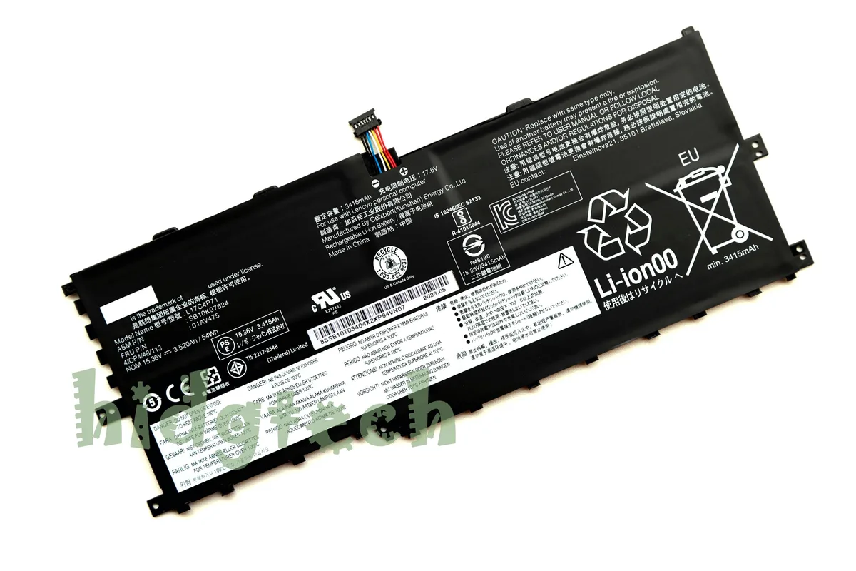 Beisite Beisite L17M4P71 L17C4P71 L17M4P73 54Wh laptop battery — product photo
