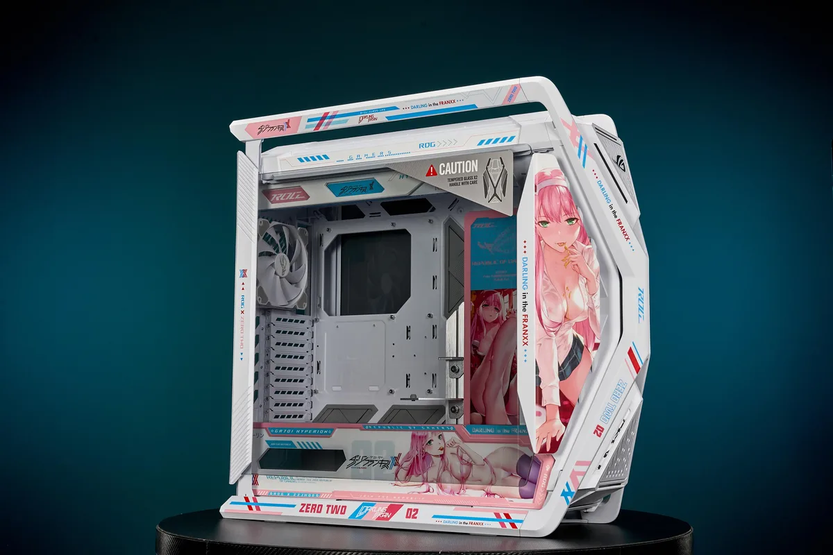 Corn Electronics Corn Electronics GR701 E-ATX PC case DARLING in the FRANXX 02 — product photo