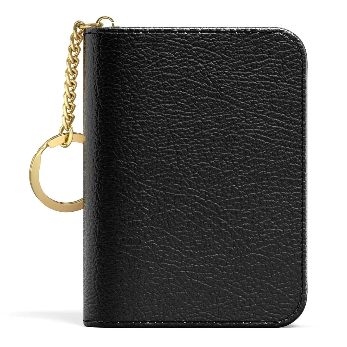 Aiawoxc Card Holder 12 card slots RFID blocking PU leather Black — product photo