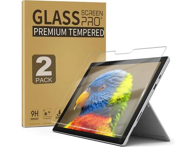 Manw Manw 2 Pack Tempered Glass Screen Protector 12.3 Inch .33 mm 2.5D 99.99% HD — product photo
