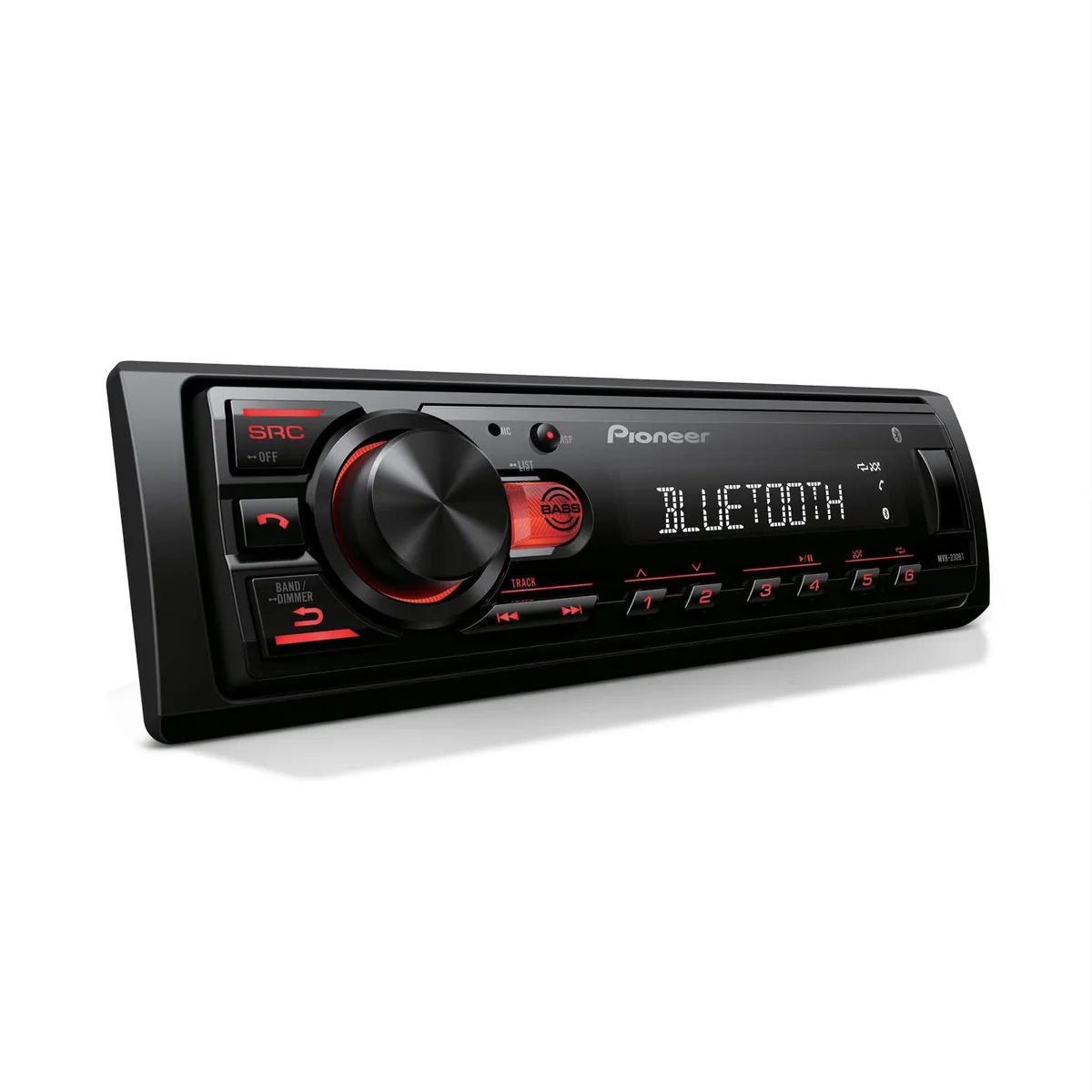  Pioneer MVH-S230BT 1-DIN Digital Media Receiver — product photo