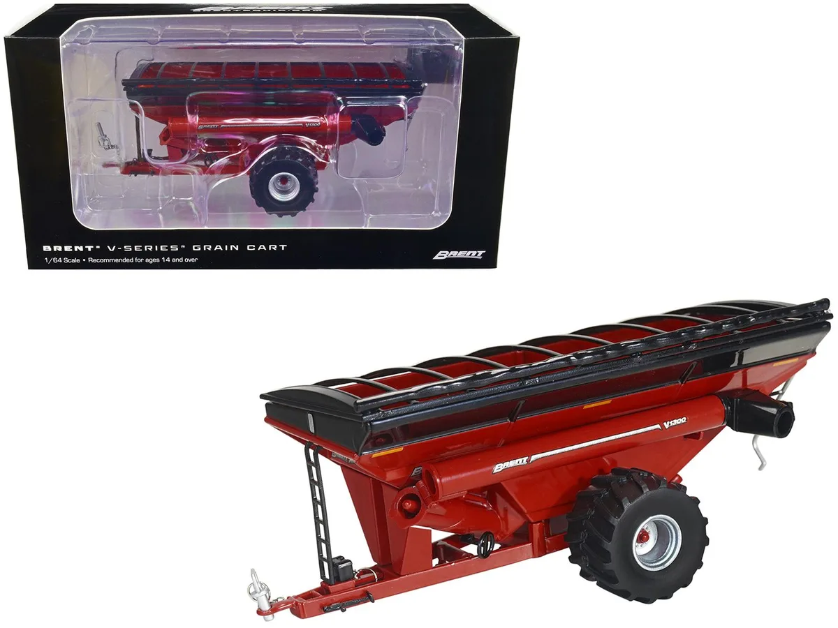 SpecCast Collectibles SpecCast Collectibles Brent V1300 Grain Cart Red 1/64 Diecast — product photo