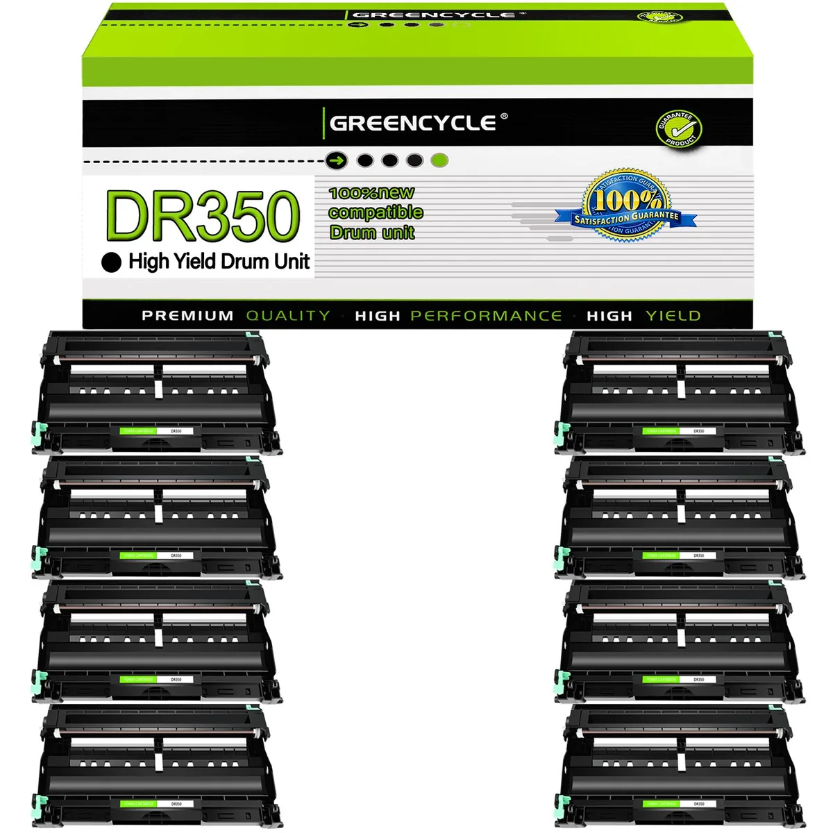 GREENCYCLE GREENCYCLE DR350 Drum Unit 8 Pack 12000 pages — product photo