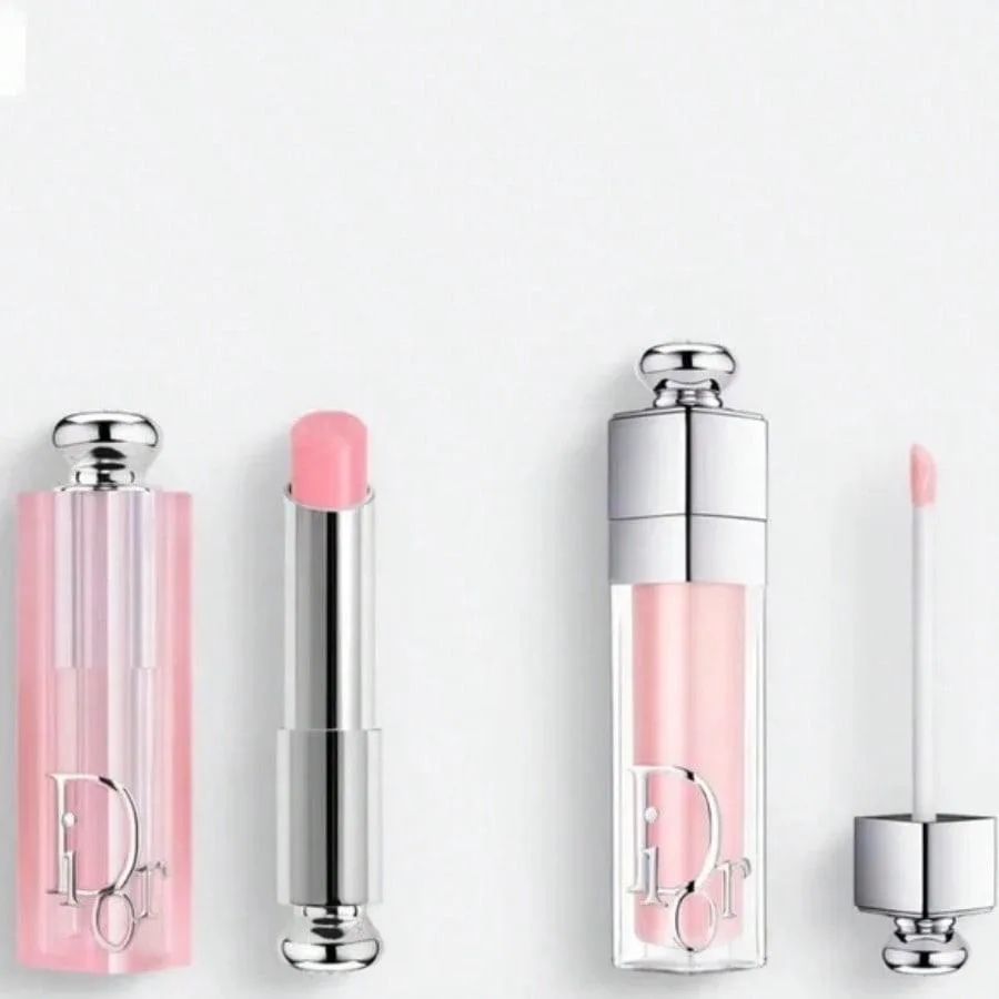 Christian Dior Christian Dior Addict Lip Glow &amp; Lip Maximizer 001 Pink 2-piece set — product photo