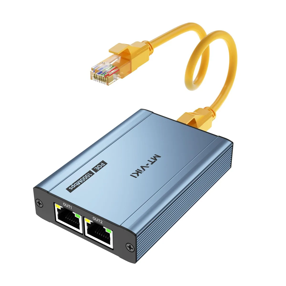Vszerda Vszerda 1 to 3 POE Ethernet Splitter 1000Mbps 60W 200m — product photo