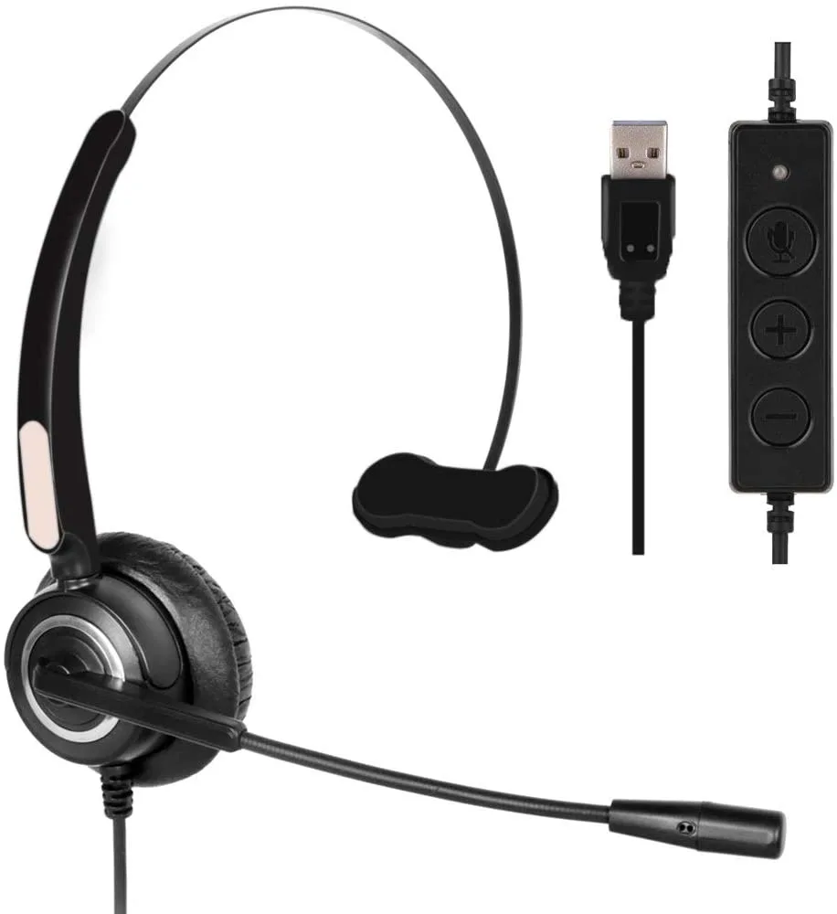 provantage provantage CALLANY 510 USB Headset Noise Cancelling Black — product photo