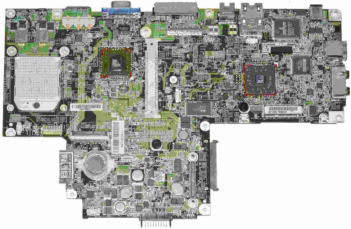 DELL DELL Uw953 AMD Laptop Motherboard Socket 603 Inspiron 1501 — product photo