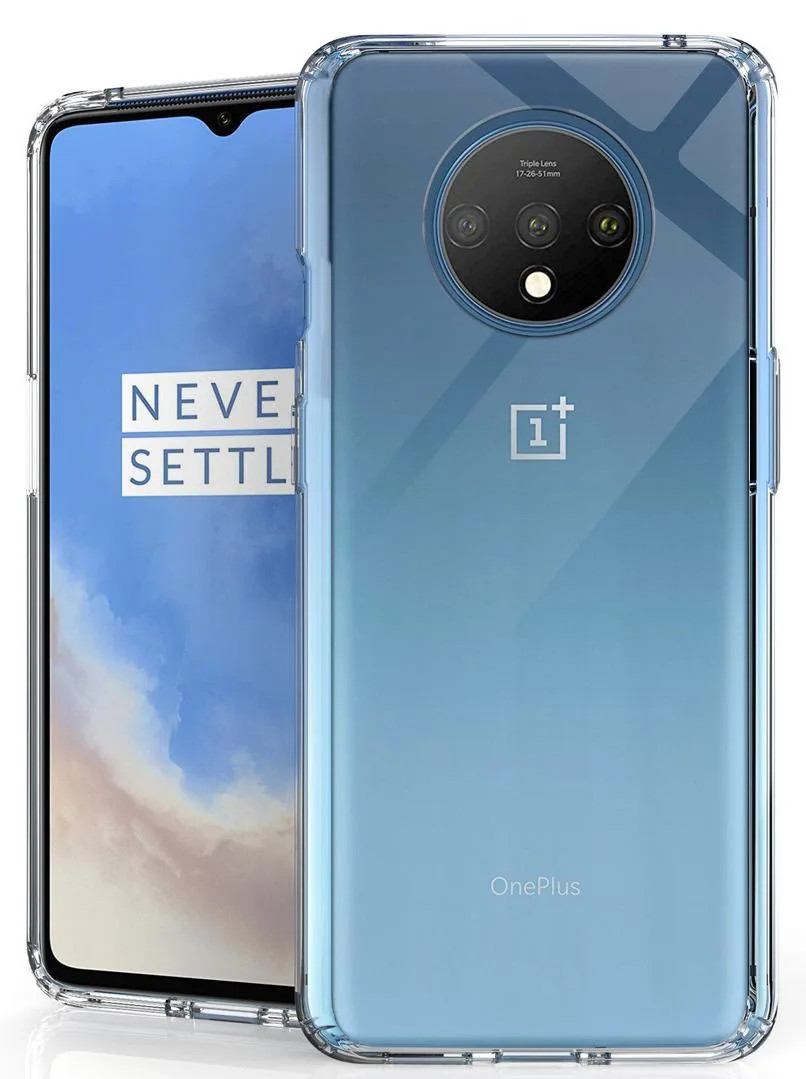 Nakedcellphone Nakedcellphone AquaFlex Case with Anti-Shock Bumpers for OnePlus 7T — product photo