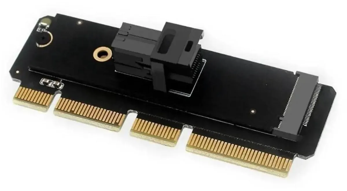 SMUGDESK SMUGDESK M.2 M-Key NVMe to SFF-8643 U.2 Adapter PCIe 4.0 3.0 — product photo