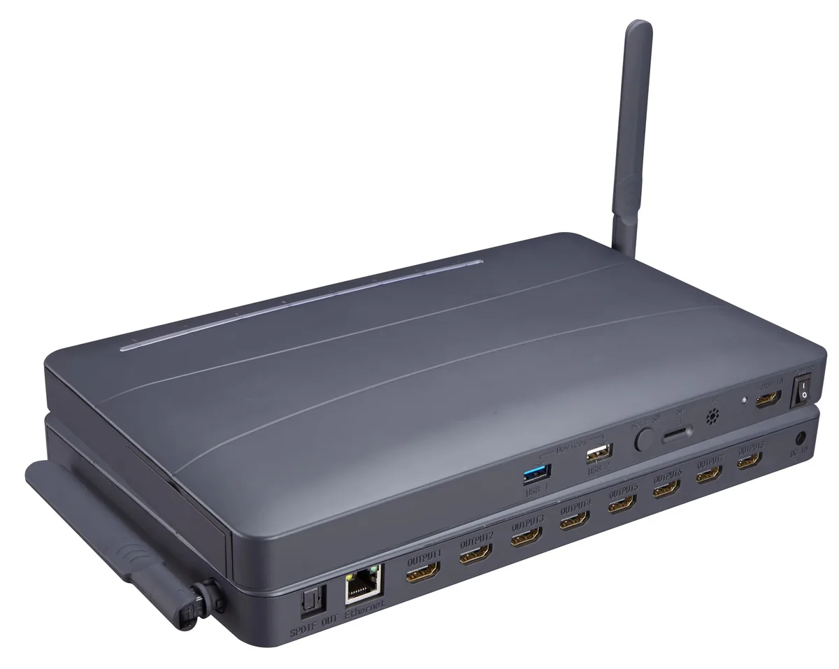 YINGHUA YINGHUA 8-Way HDMI KVM Switch 4K 30Hz Android 4.4 — product photo
