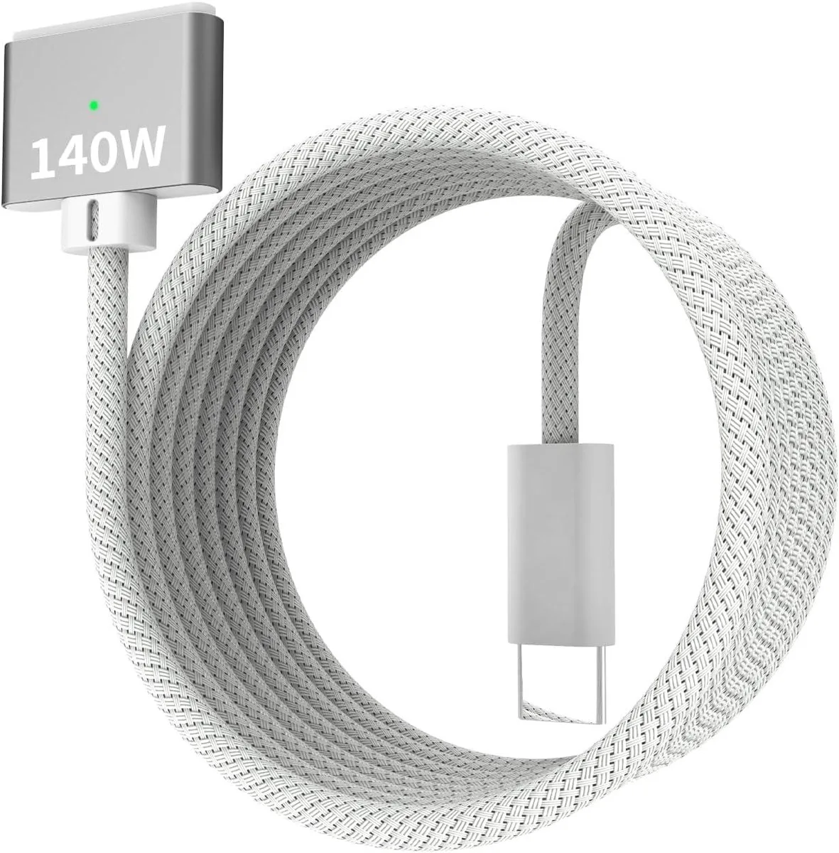 OLYCOM OLYCOM 140W USB-C to Magnetic 3 Cable 6.6FT White — product photo
