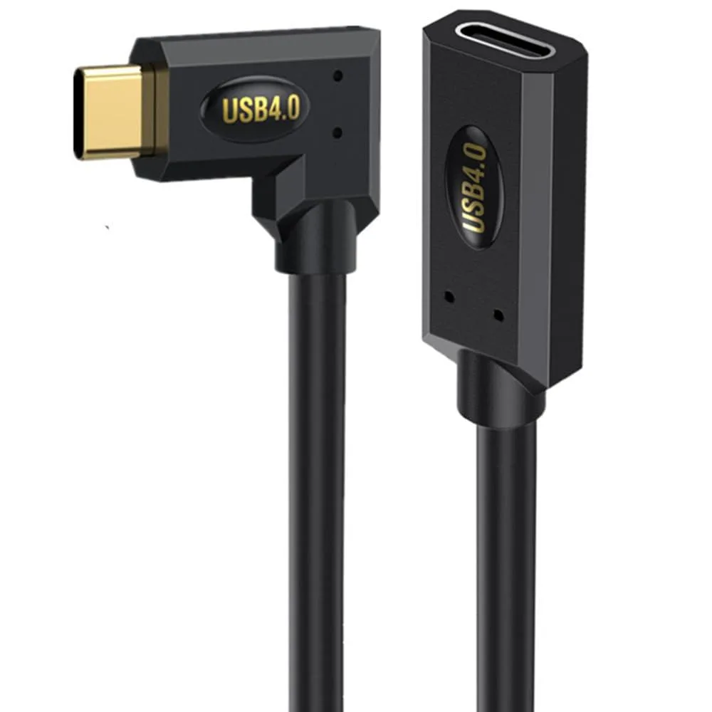 Vszerda Vszerda USB 4.0 coiled cable USB-C male to female 1.2 m 40 Gbps 240 W — product photo