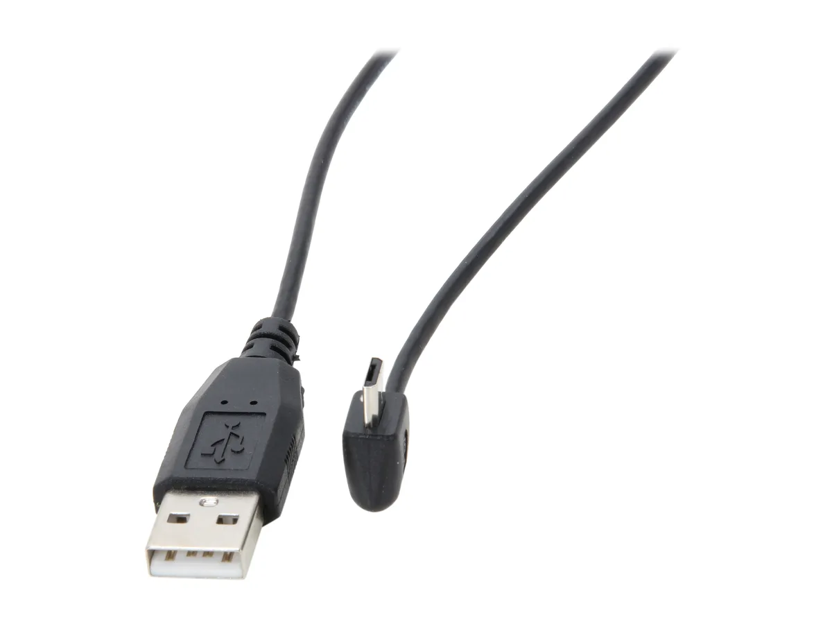 STARTECH STARTECH UUSBHAUB6LA USB 2.0 A to Left Angle Micro USB B Cable — product photo
