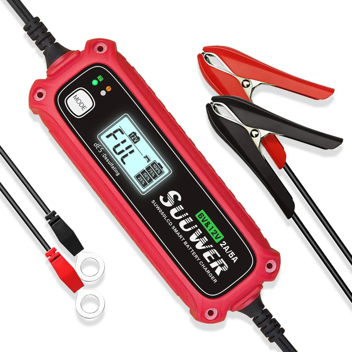 BFKK BFKK 5A Smart Car Battery Charger 6V 12V — product photo