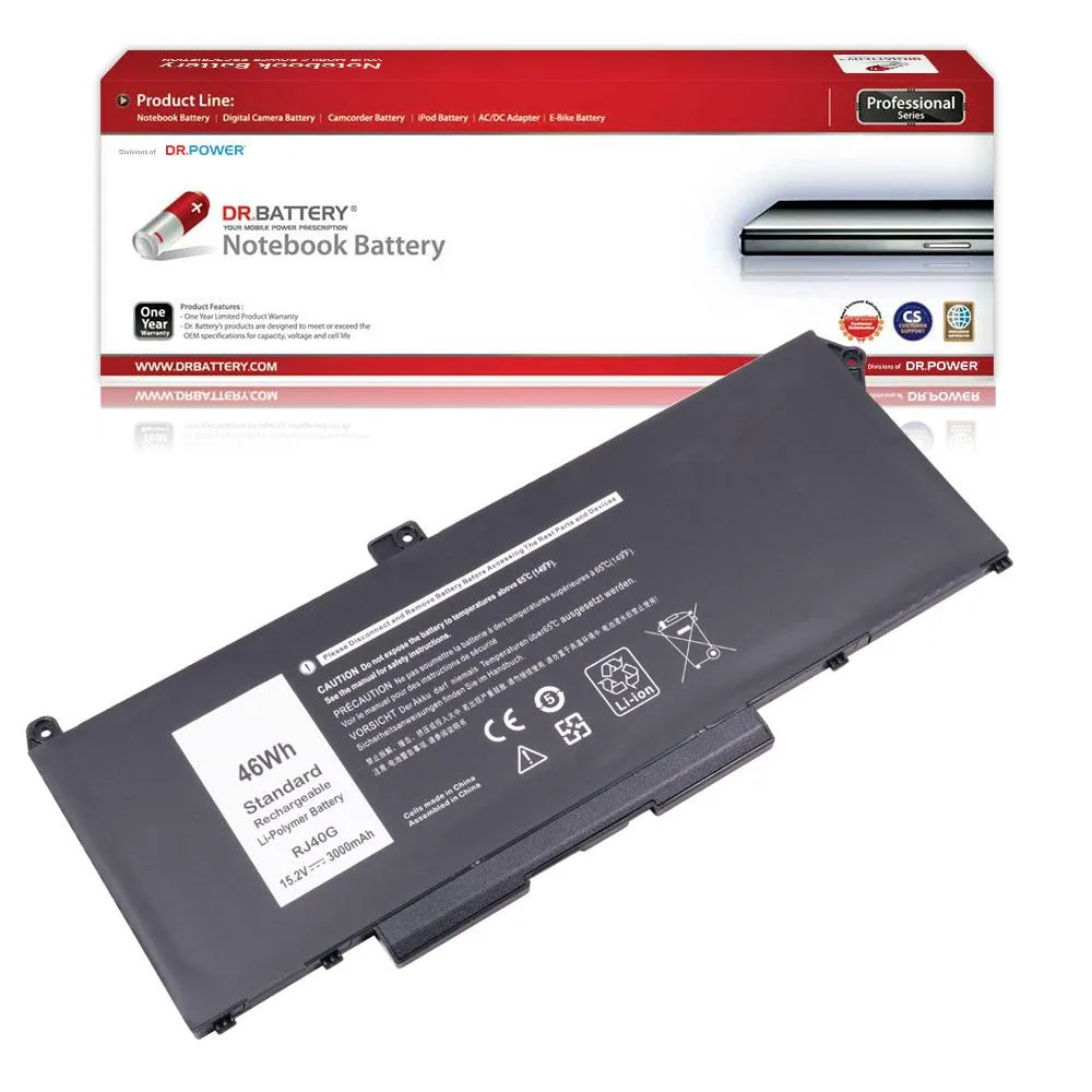 Dr. Battery Dr. Battery Professional Series laptop battery 15.2V 3000mAh Dell Latitude 5420 5520 Precision 3560 — product photo