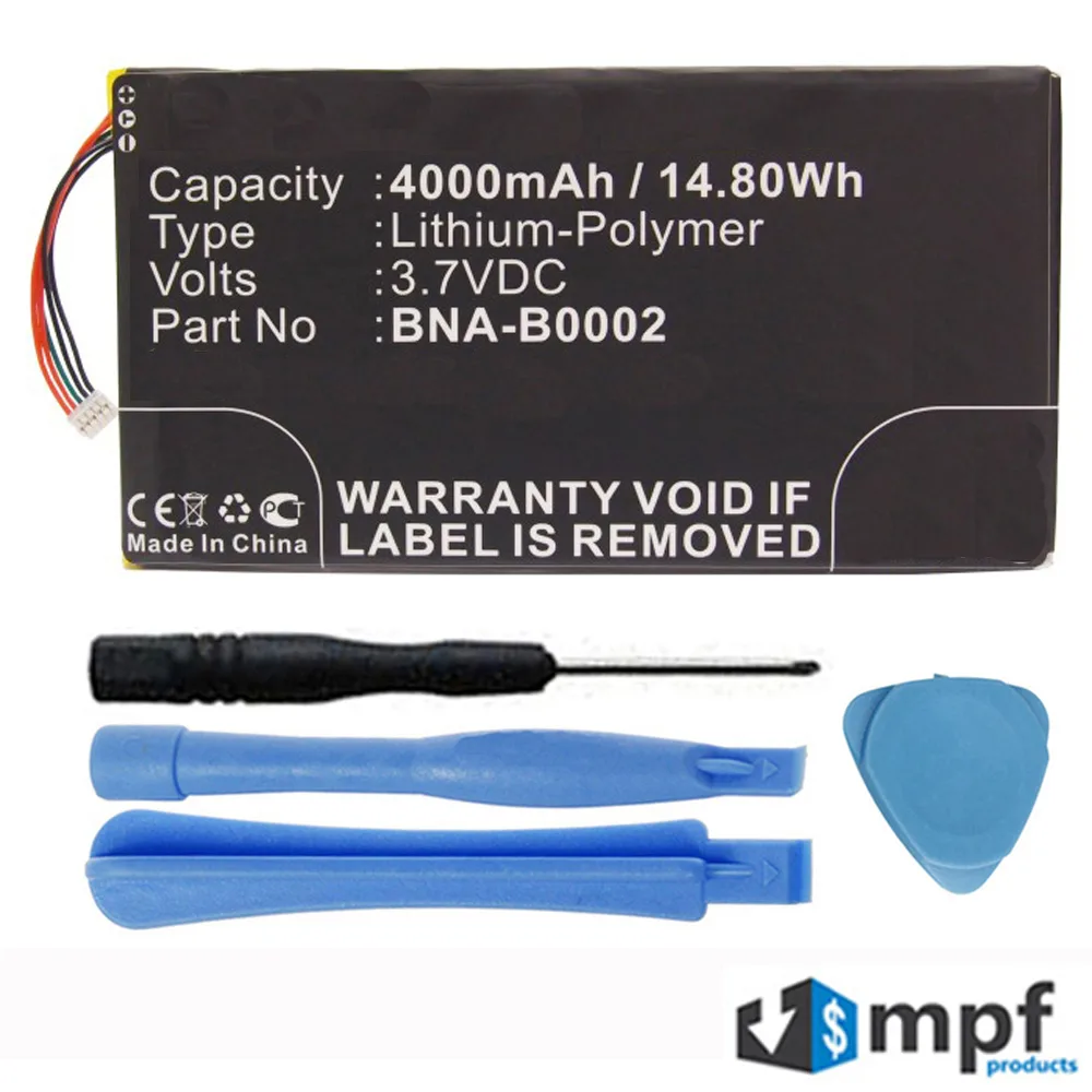 MPF Products MPF Products BNA-B0002 4000mAh Battery for NOOK HD 7 BNRV400 BNTV400 — product photo