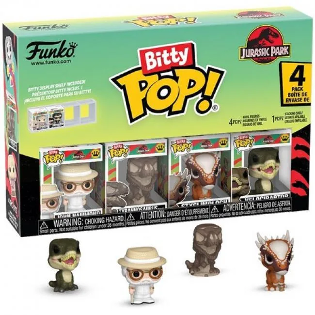 Funko Funko Bitty POP! Jurassic Park 4-Pack 92954 action figure — product photo