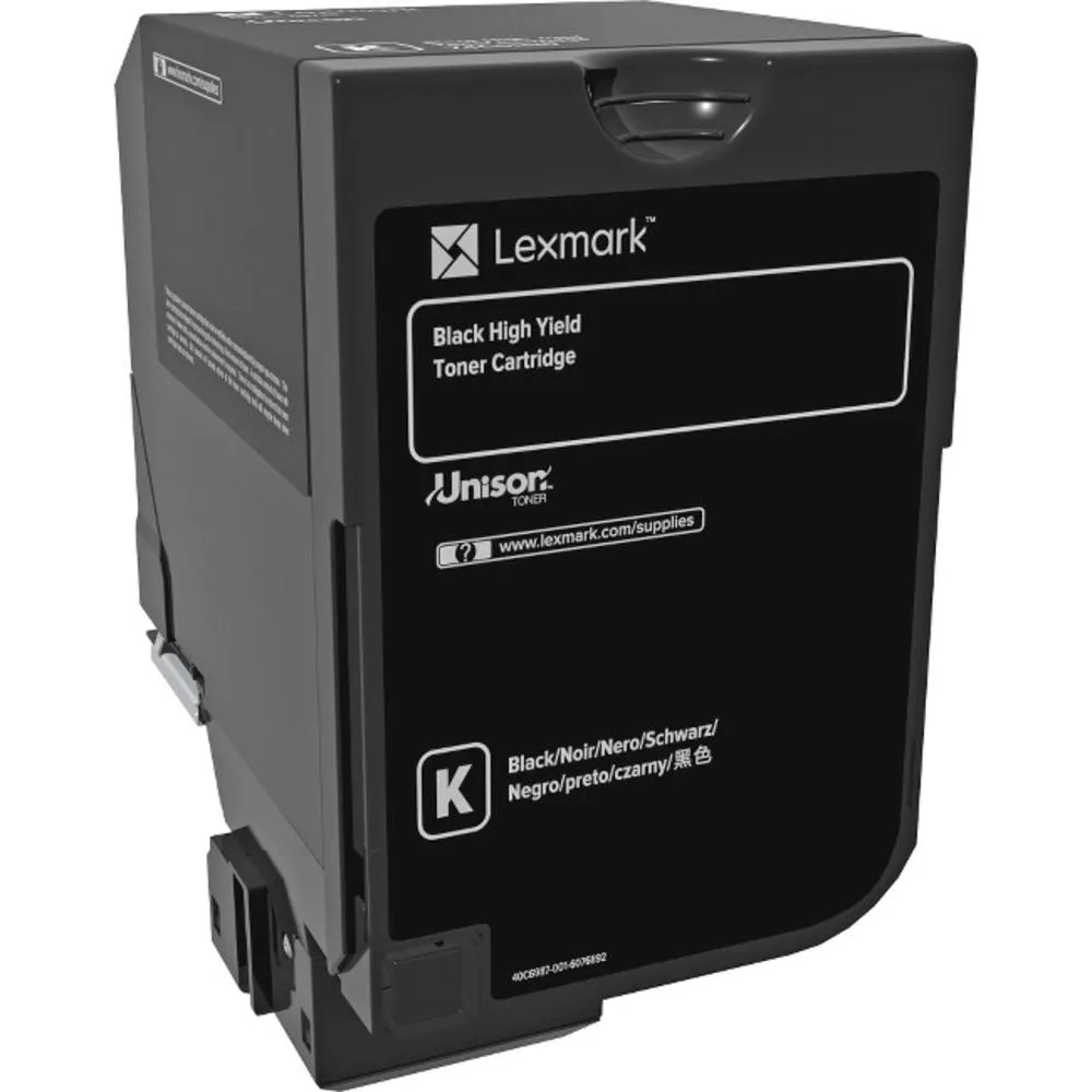 Lexmark Lexmark 74C0H10 High Yield Black Toner Cartridge 20000 Pages — product photo