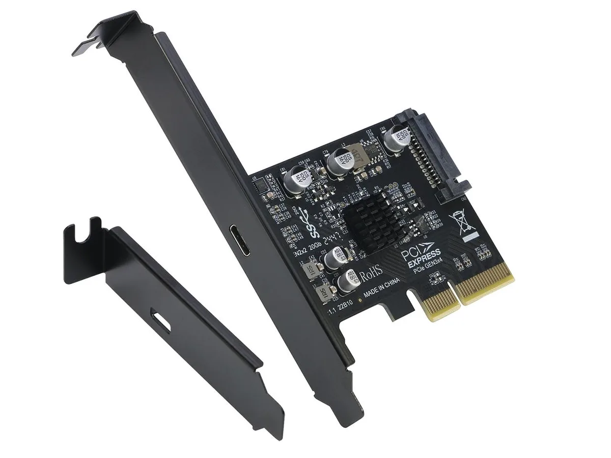 RIITOP RIITOP USB 3.2 Gen 2x2 20Gbps Type-C PCIe Adapter Card — product photo