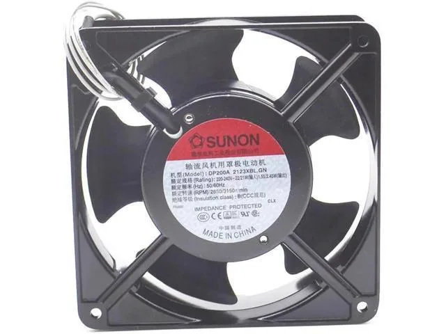 TSUJ TSUJ DP200A 2123XBL.GN Industrial Cooling Fan 120mm 38mm — product photo