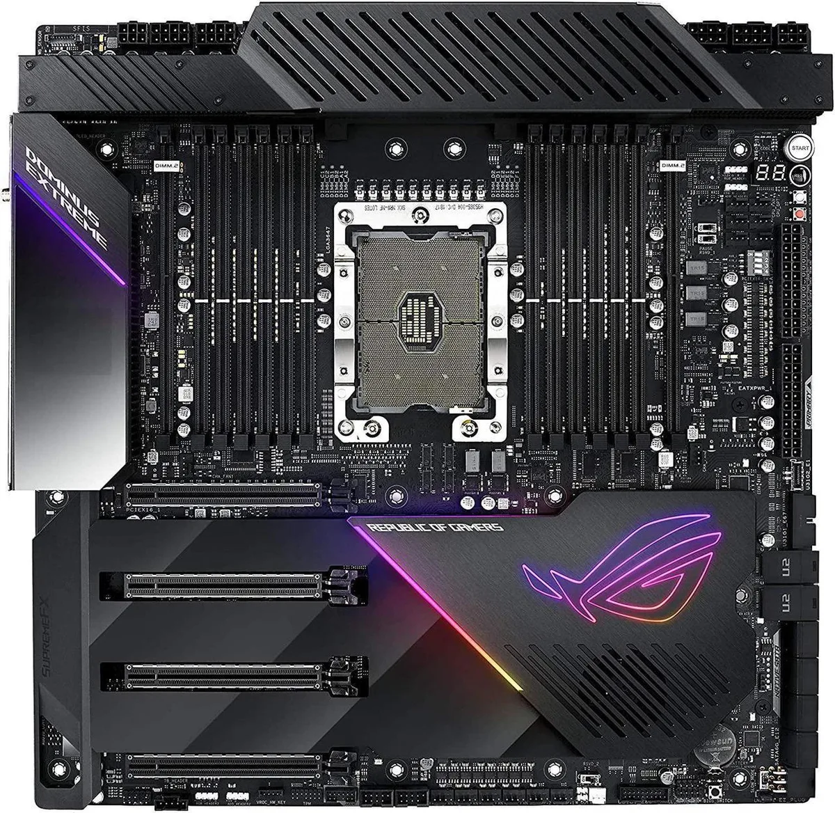 ASUS ASUS ROG DOMINUS EXTREME Intel C621 3647 LGA EEB Motherboard — product photo