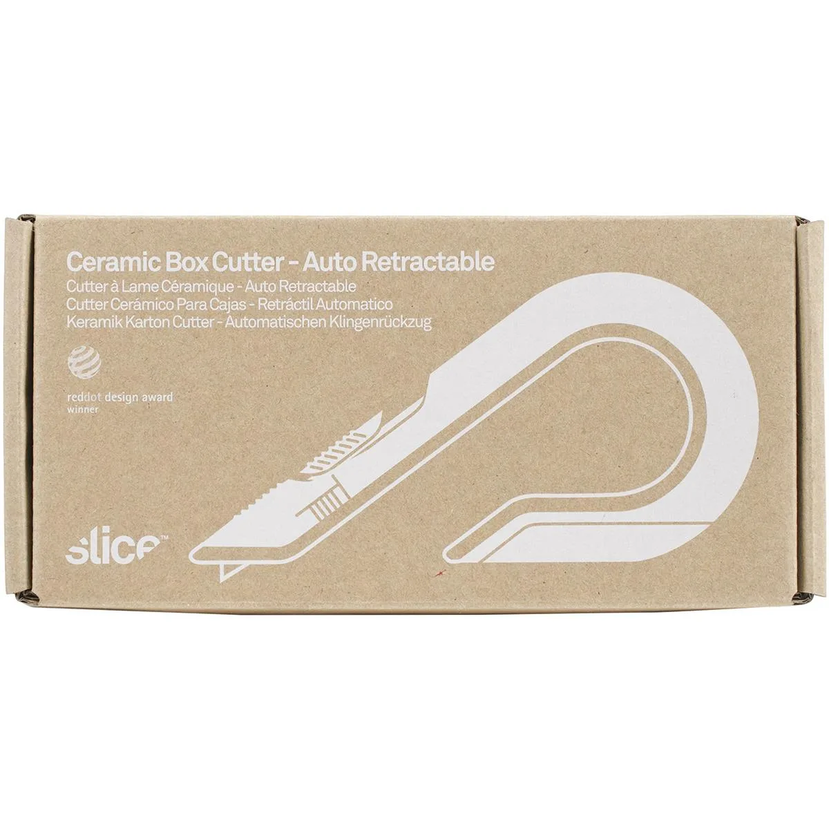 SLICE SLICE 753-250-1763 Ceramic Box Cutter Auto-Retracting Green — product photo