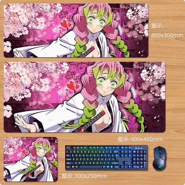 Enfain Enfain Anime Demon Slayer Kanroji Mitsuri Mouse Pad 300x250mm — product photo