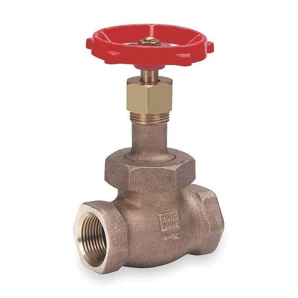 Milwaukee Valve Milwaukee Valve 570 Globe Valve 1 in Bronze FNPT 400 psi — product photo